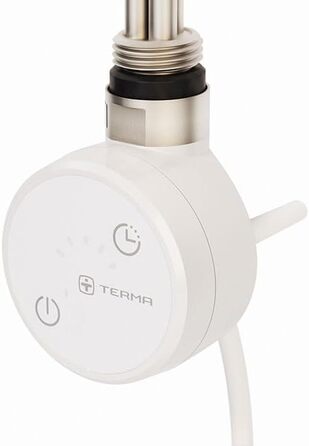 Електричний радіатор для ванної кімнати anapont WiFi та Bluetooth Радіатор для рушників, IPx5, повністю зібраний Атмосфера та комфорт у ванній кімнаті (з таймером, 1775x500) З таймером 1775x500