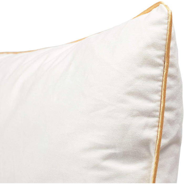 Пухова подушка H&F Home Textiles 40x40 см Наповнювач подушки 300 г 100 пір&39я Подушка із сертифікатом Oeko-Tex Чохол 100 бавовна