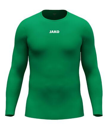 Футболка JAKO Function з довгим рукавом унісекс, розмір L, зелена