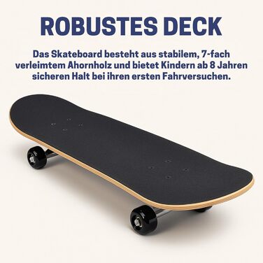 Скейтборд Lion Pro Sport найкращий спортивний скейт з міцною дерев'яною декою ABEC-5 підшипники для початківців та досвідчених повний компліт 31" канадський клен стрит трюки парк оригінал 2025