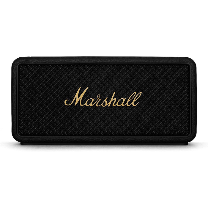 Бездротова портативна Bluetooth-колонка Marshall Middleton, понад 20 годин автономної роботи, водонепроникність IP67 - чорний і ла