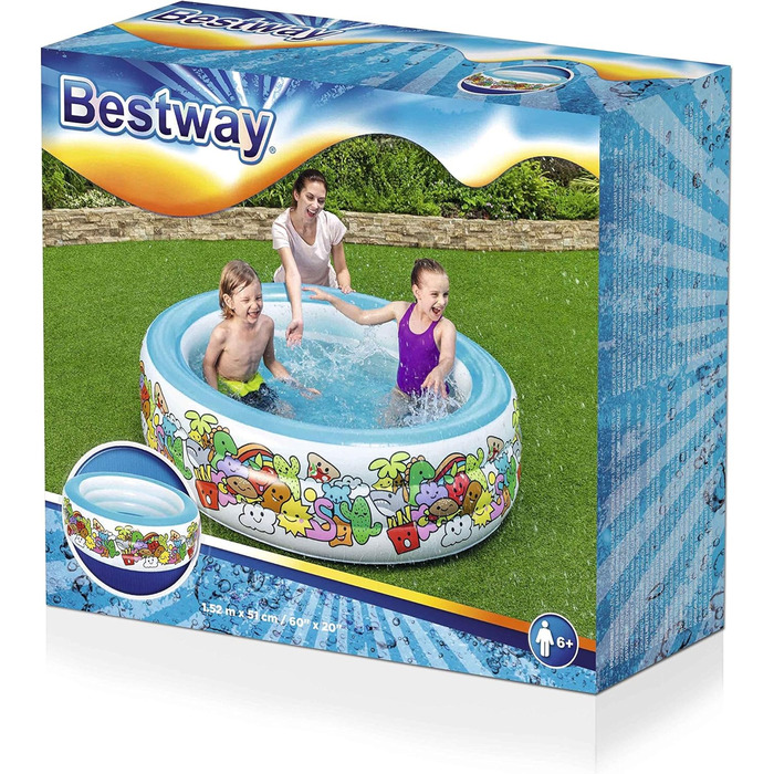 Сімейний басейн Bestway, Фантазія, 152 x 51 см