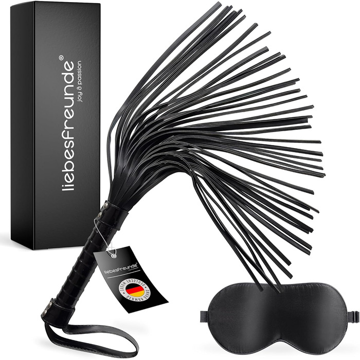 Іграшка Flogger BDSM, жорстка та мяка, із завязаними очима