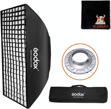 Прямокутний софтбокс Honeycomb Grid Softbox з Bowens для портретної студії Blitz Speedlite Softbox (SB-FW70X100), 70X100