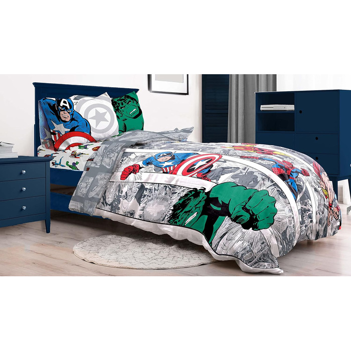 Бавовна Комплект постільної білизни з 3 предметів 135x200 см Односпальне ліжко - Підодіяльник простирадло 90x200 см наволочка 50x7