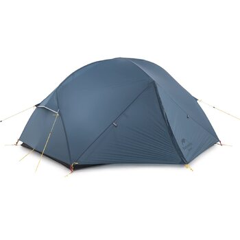 Намет Naturehike Mongar на 2 особи, надлегкий кемпінговий намет, туристичний намет на 2 особи, 4-сезонний намет, нейлон 210T PU3000 мм для кемпінгу, трекінгу, велоспорту, альпінізму, 210T синій