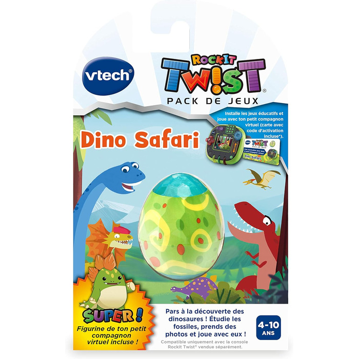 Розвиваючі ігри, різнокольорові, 80-495305 Rockit Twist - JEU Dino Safari