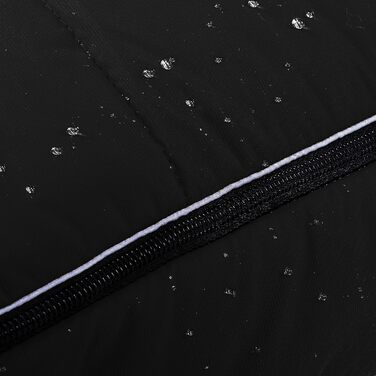 Муфта для ніг з овчини AROSA - тепла коляска, муфта для ніг (діти від 6 до 36 місяців), медичне хутро, в кольорі Black (чорний)