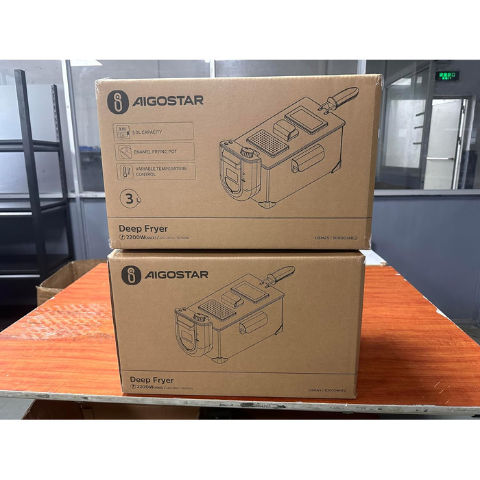 Напівпрофесійна фритюрниця, нержавіюча сталь, 2200 Вт, 3 літри. Не містить бісфенолу А, 30HEZ -