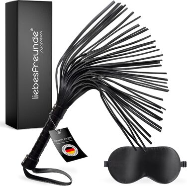 Іграшка Flogger BDSM, жорстка та мяка, із завязаними очима