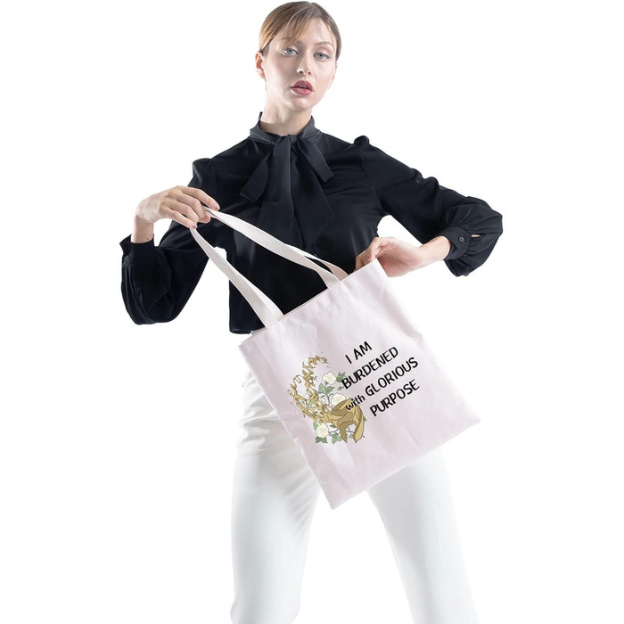 Косметичка з написом Я обтяжений славною метою, сумка-переноска з написом Я обтяжений славною метою