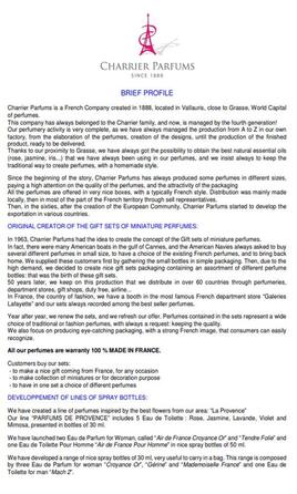Подарунковий набір Top Ten з 10 мініатюр парфумованих вод. Всього 57,8 мл 10 шт. (1 упаковка)