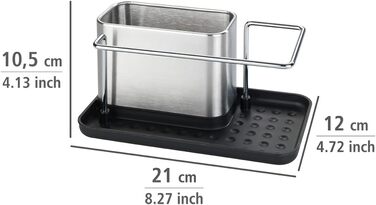 Високоякісний органайзер для мийки з нержавіючої сталі, мийка з великою кількістю місця для зберігання засобу для миття посуду, га