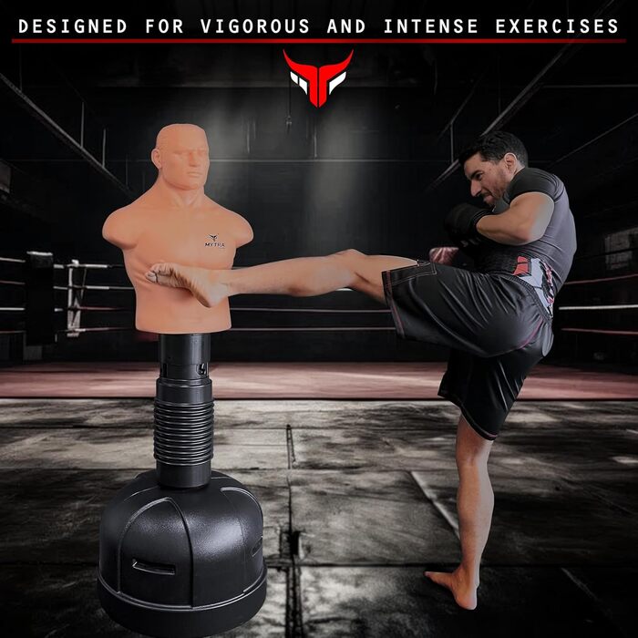 Манекен п'єдесталу боксерський мішок Бойові мистецтва Фокусування удару Манекен вільно стоячий удар мішень Бокс Боб Манекен MMA тр