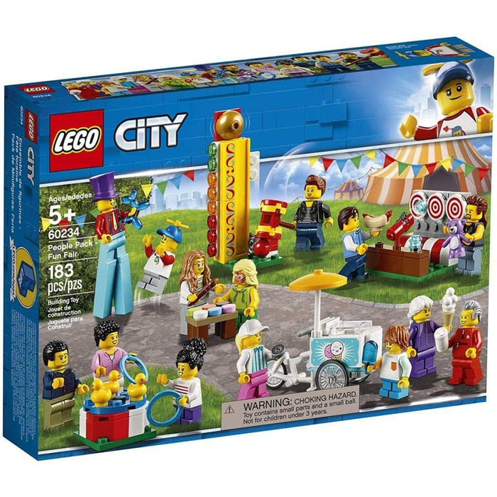 Конструктор LEGO City 60234, Міський Ярмарок, 183 деталі
