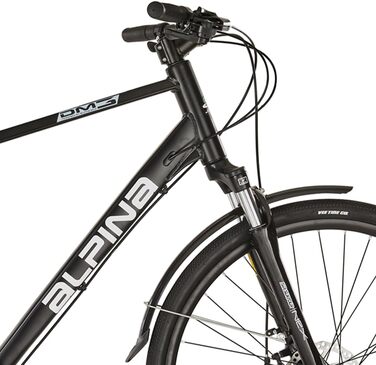 Чоловічий велосипед Alpina Bike Touring, чорний, рама 50 см