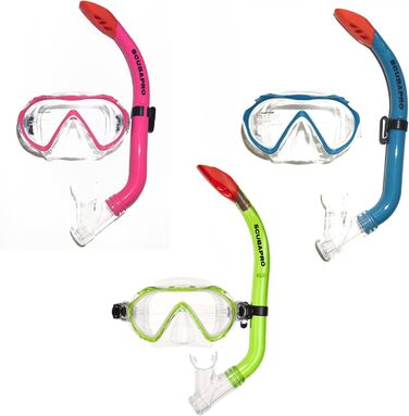 Комплект для снорклінгу з маскою та трубкою для дітей Рожевий/Рожевий, 24.301.030 24.301.700 24.301.230