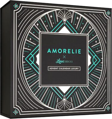 Еротичний адвент-календар AMORELIE Luxury Edition 2025, 24 преміальні інтимні подарунки