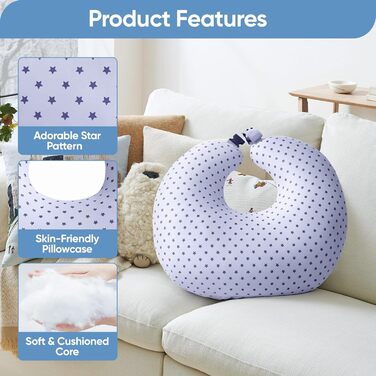 Подушка для читання WildFun для покращення постави та зменшення втоми, компактна подушка для підтримки рук під час читання, гри, роботи, сидіння в ліжку/дивані