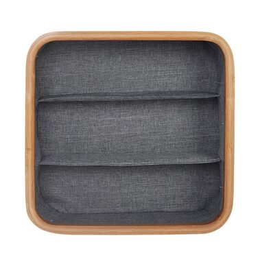 Коробка для зберігання бавовни та льону для дому, гардеробна, штабелюється, сортування пошарово, органайзер для тканини