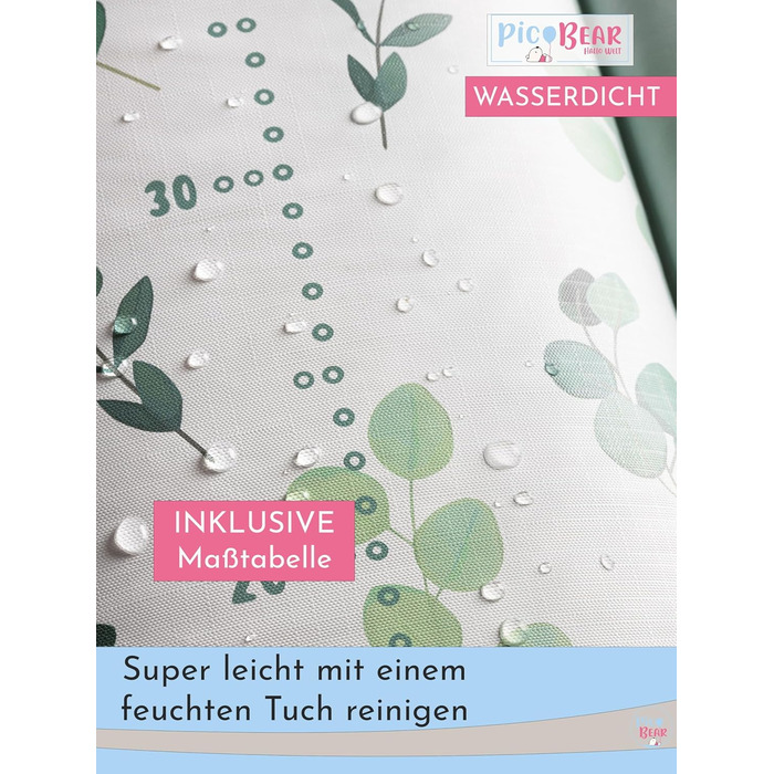 Пеленальний килимок Ведмедик - високоякісний пеленальний килимок OEKO-TEX - простий у догляді пеленальний килимок - пеленальний ки