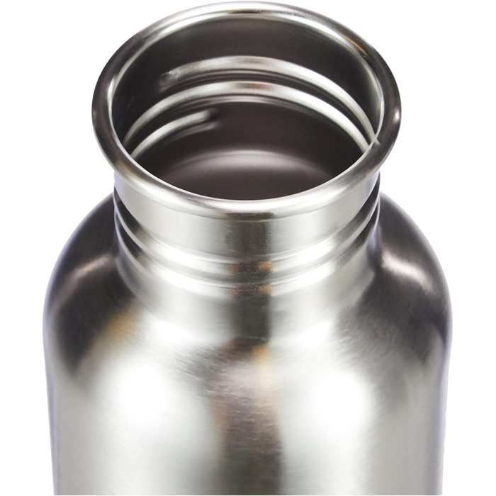 Пляшка Klean Kanteen з нержавіючої сталі з цільною бамбуковою кришкою з відблиском, матованої нержавіючої сталі