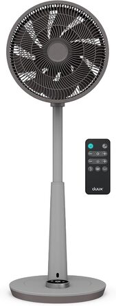 П'єдестальний вентилятор Тихий - Економічний двигун постійного струму з 26 швидкостями - Регульована висота вентилятора (73-95 см)