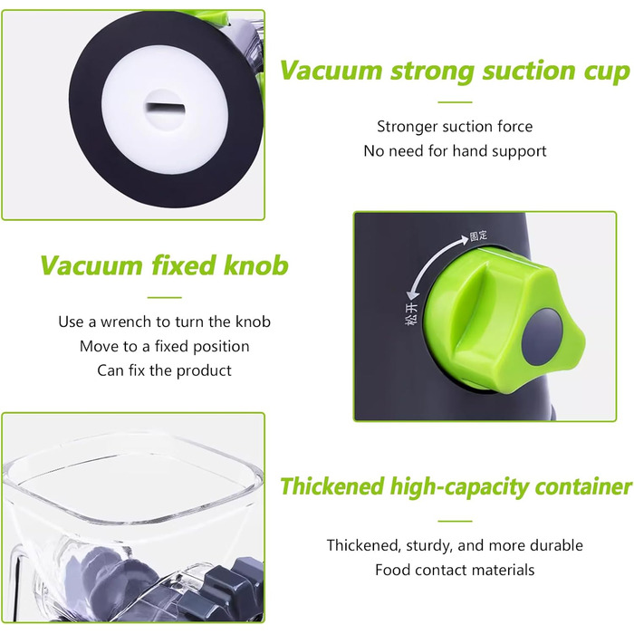 Набір ручних м'ясорубок, шеф-кухарська м'ясорубка з насадкою для печива, роторна м'ясорубка для м'яса, також ідеально підходить дл