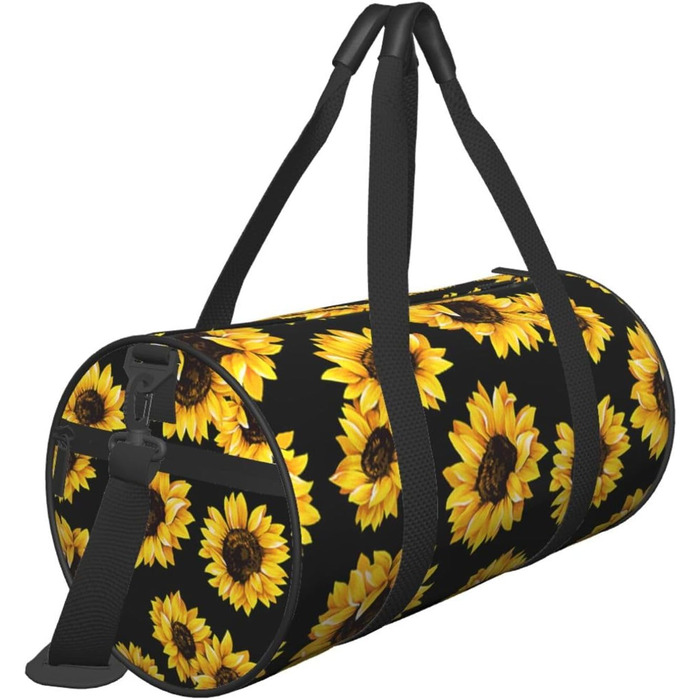 Дорожня сумка Метелик для дівчаток містка, легка та довговічна. Ідеальний подарунок для подорожей, відпустки, ділових поїздок та активного відпочинку. Дизайн весняні соняшники та ретро-квіти, універсальний розмір.