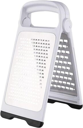 Терка з нержавіючої сталі Duiaynke, легко чиститься, нековзна ручка, конструкція отвору для підвішування, кухонні інструменти, складна двостороння терка