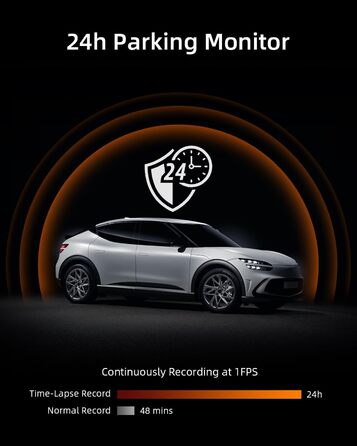 Дзеркальний відеореєстратор WeBeqer 4K з камерою заднього виду 1080P, відеореєстратор автомобільний передній задній з 10-дюймовим