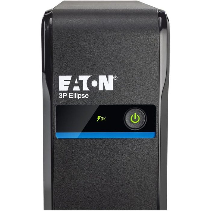 ДБЖ Eaton Ellipse 3P 700UD автономний 700 ВА/420 Вт роз&39єм DIN USB типу A та C (3 батареї захист від перенапруги, лише 1 батарея із захистом від перенапруги, програмне забезпечення для вимкнення) (3P700UD)