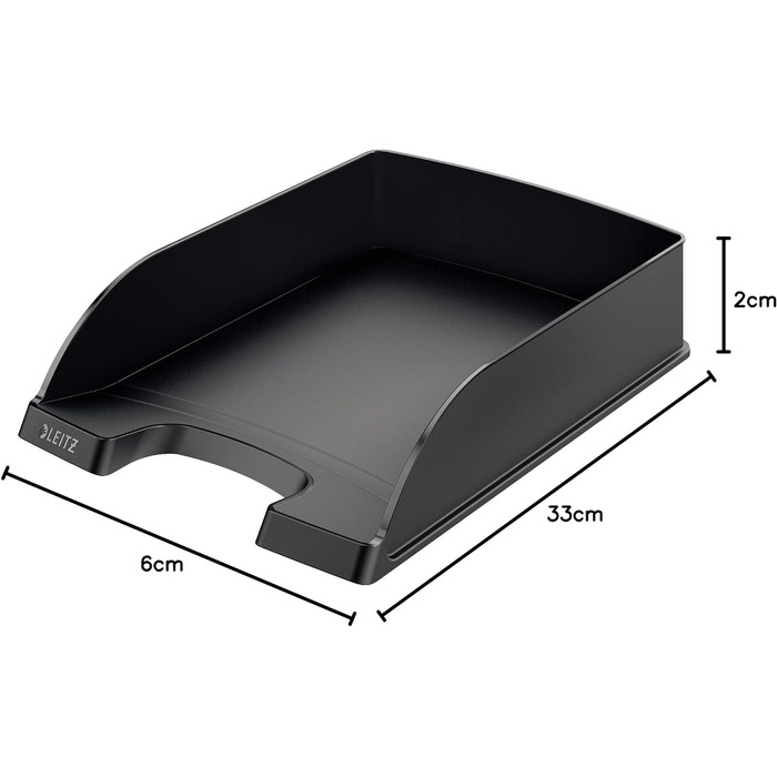 Лоток для листів Leitz стандартний A4, упаковка з 5 шт. , чорний, серія Plus, 52270095 чорний 5 шт.