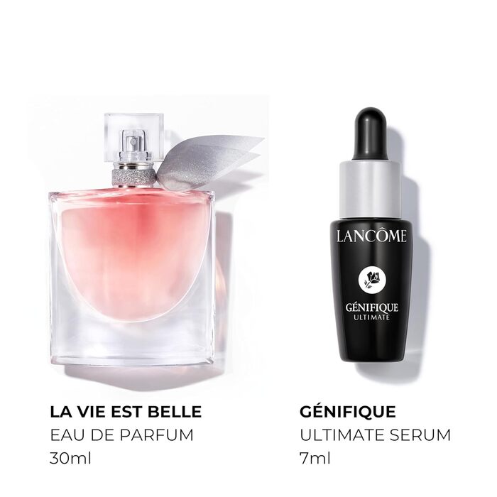 Квітковий аромат для жінок з акордом ірису, пачулі та ванілі, багаторазова пляшка 30 мл сироватка Advanced Genefique 7 мл