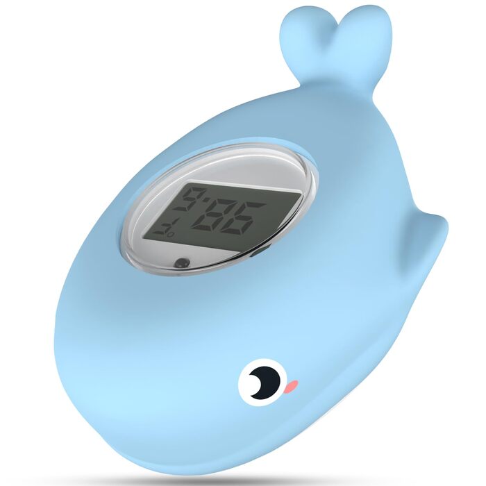 Термометр для ванни для новонароджених, Кімнатний термометр і Термометр для ванни, Швидке й точне вимірювання рівня води з беззвуч