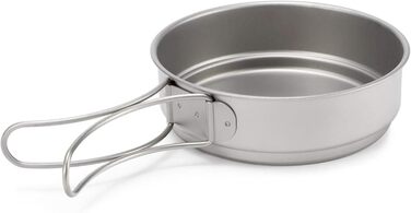 Термостійка сковорода Camping Essential Plate Компактний дорожній посуд для кемпінгу та походів Міцний кемпінговий посуд 350 мл