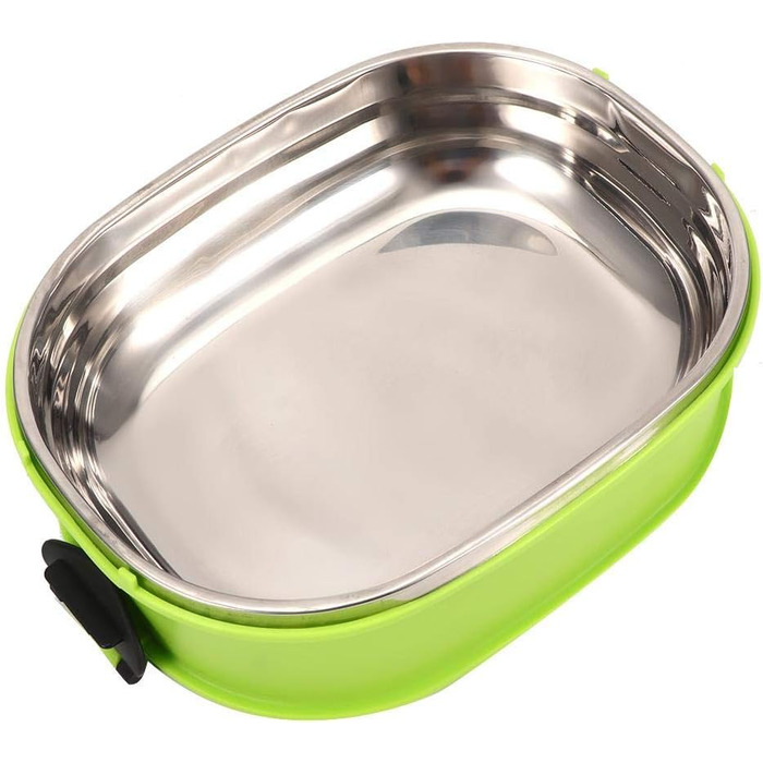 Термоланчбокс з нержавіючої сталі для пікніків (один рівень)