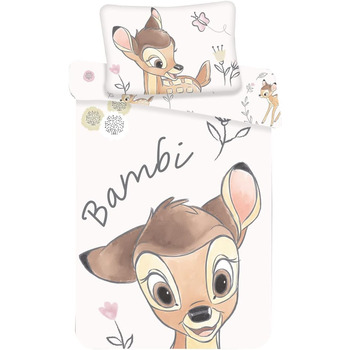 Дитяча постільна білизна Disney Bambi, 100 бавовна, підковдра 100 x 135 см наволочка 40 x 60 см