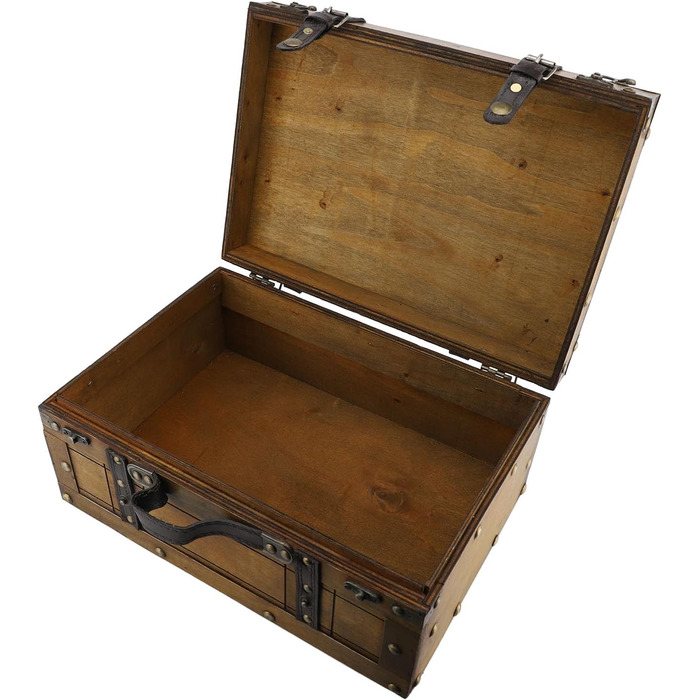 Декоративна скринька для зберігання Taidda у вінтажному ретро-стилі з дерева для організації дому, прикраса журнального столика