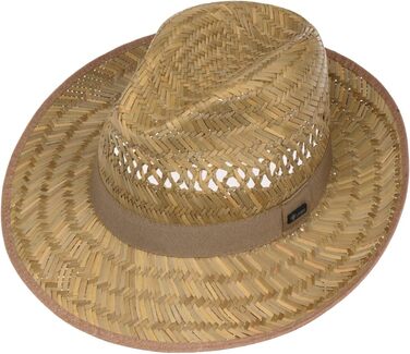 Солом&39яний капелюх Lipodo Bogart, натуральний колір, зроблено в Італії, для жінок і чоловіків, розмір XL, натуральний колір