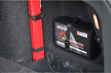 Автомобільна аптечка з фотодруком, чорна/багатобарвна, 1 x 10 шт., 10105