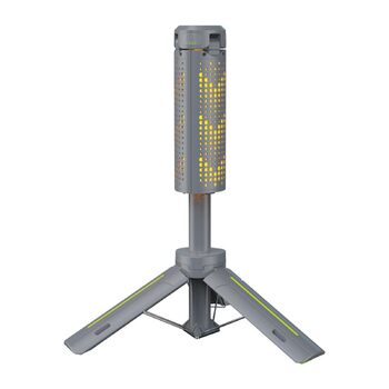 Висувний кемпінговий ліхтар, регульований по висоті, портативний вуличний ліхтар з великим акумулятором ємністю 8000 мАг для походів, пікніків, надзвичайних ситуацій, портативні світлодіодні лампи з ефектом полум&39я