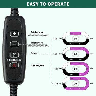Коробка для вирощування в теплиці в приміщенні, міні-набір для вирощування в теплиці з 2 предметами з піднятою кришкою, стартер для розсади з освітленням для рослин із повним спектром, лотки, піддон для вирощування в теплиці для рослин