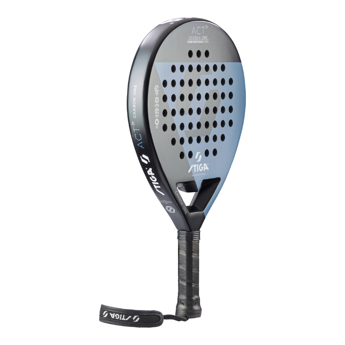 Ракетка для падел тенісу Stiga Racket ACT Black/Blue (2202-0916-01)