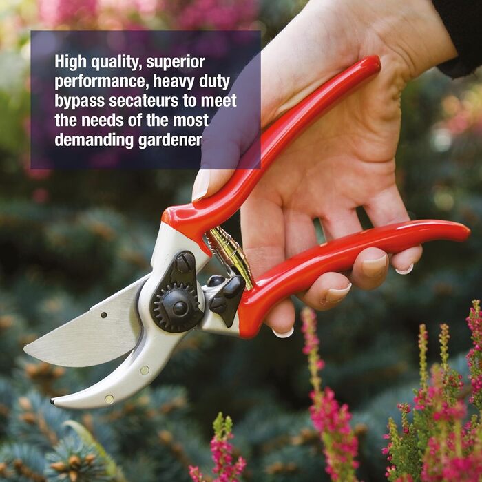 Садові ножиці Spear & Jackson 6659BS Robust Bypass, посилені, з коротким зрізом