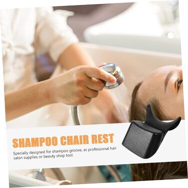 Подушка для миття голови Angoyily, салонна подушка для шиї, подушка для шиї, шампунь, спа-підтримка шиї, підтримка шампуню, підтримка шиї, миття волосся, подушка для шиї, практична PU-ванна для умивальника 23x15 см