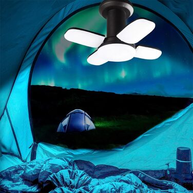 Сонячний кемпінговий світильник Luxshiny, світлодіодний світильник для намету з ABS-пластику з гачком, багатофункціональний зовнішній світильник для кемпінгу, саду та надзвичайних ситуацій