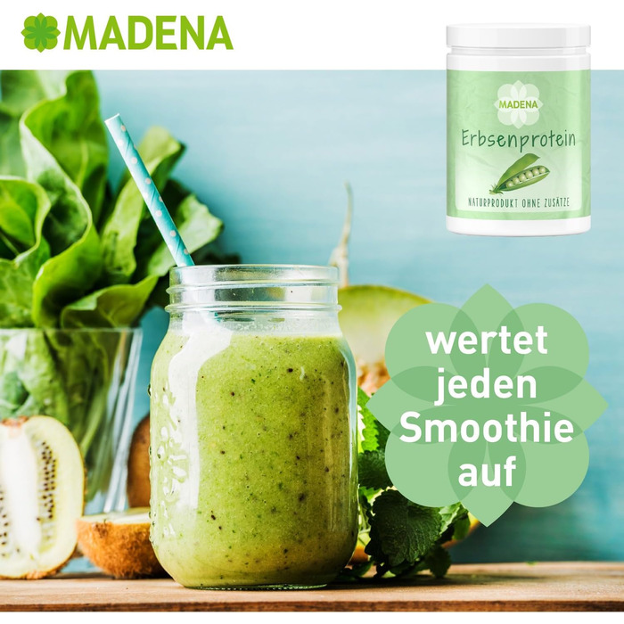 Гороховий протеїновий порошок MADENA 1 кг
