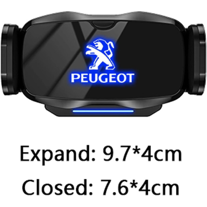 Автомобільний тримач мобільного телефону REDAEL для Peugeot 308 2016-2019, автомобільний тримач мобільного телефону, що обертаєтьс