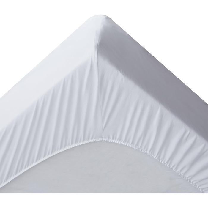 Наматрацник R.SHARE 180x200 см, м&39який топпер 180x200 см, дихаюча обгортка 360, потовщений топпер, можна прати, 3D-сітчастий чохол, сертифікований Oeko-Tex, білий, 180x200 см